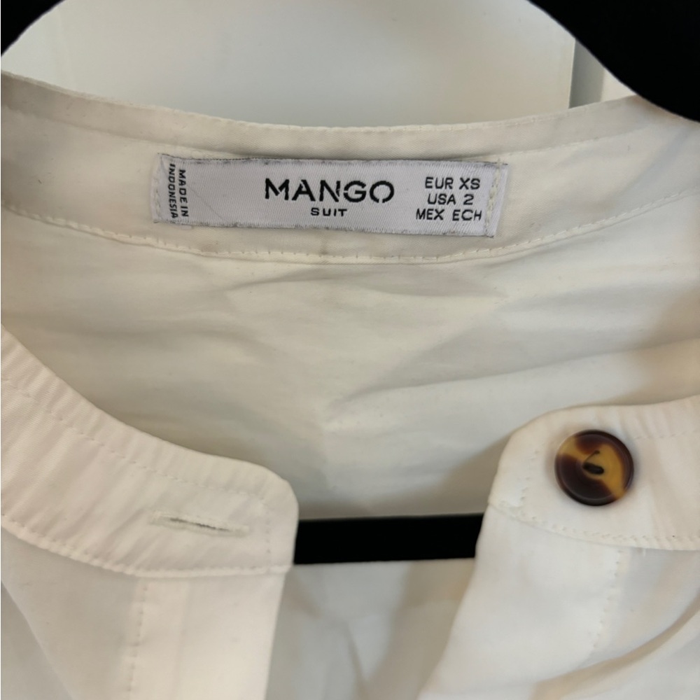 Mango Button Down Blouse - image 3